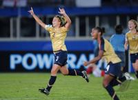 Fussball Frauen FIFA U 17  WM  2008   Deutschland - USA