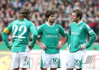 Fussball 1. Bundesliga: Bremen - Duisburg