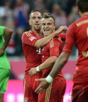 Fussball 1. Bundesliga, Saison 2012/2013:  FC Bayern Muenchen - VFL Wolfsburg