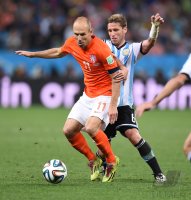FUSSBALL WM 2014, HALBFINALE: Niederlande - Argentinien
