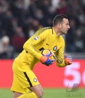 FUSSBALL SERIE A 2017/2018: Torwart Samir Handanovic (Inter Mailand)