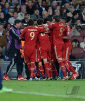 FUSSBALL INTERNATIONAL CHL HALBFINALE 12/13: FC Barcelona - FC Bayern Muenchen