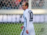 Fussball: 1. Bundesliga Saison 2010/2011: Bayern Muenchen, ROBBEN