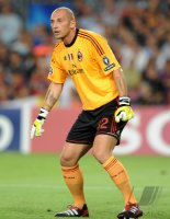 Fussball Champions League  Saison 2011/2012: Torwart Christian Abbiati (AC Mailand)