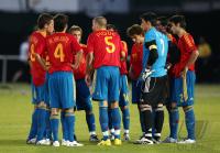 Fussball International  U 20 WM  Achtelfinale Spanien - Brasilien
