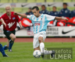 FUSSBALL 1. Bundesliga Markus Weissenberger (1860) am Ball