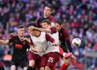 Fussball 1. Bundesliga Saison 19/20: FC Bayern Muenchen - FC Augsburg