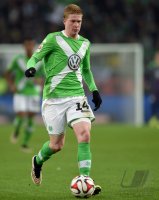 Fussball, 1. Bundesliga  Saison 2014/2015: VfL Wolfsburg - SC Freiburg