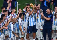 FUSSBALL WM 2022 Finale: Argentinien - Frankreich