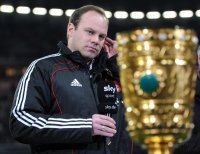Fussball DFB Pokal 10/11 :  Sportdirektor Christian Nerlinger (FC Bayern Muenchen) vor dem DFB POKAL