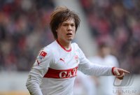 Fussball 1. Bundesliga  Saison 2011/2012 : VfB Stuttgart - 1. FSV Mainz