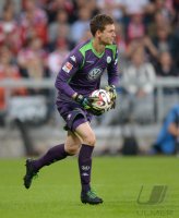 Fussball 1. Bundesliga Saison 14/15: Torwart Max Gruen (VfL Wolfsburg)