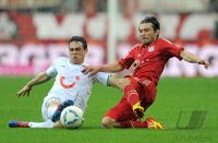 Fussball 1. Bundesliga, Saison 2011/2012:  FC Bayern Muenchen - Hannover 96
