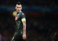 FUSSBALL  CHL  Saison 2013/2014: Arsenal London - SSC Neapel