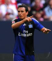 Fussball 1. Bundesliga: T Home Cup , FC Bayern Muenchen - HSV