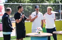 Fussball  FIFA WM 2026; Adidas Mediengespraech: