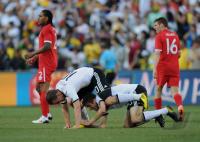 FUSSBALL WM 2010, ACHTELFINALE:  JUBEL  Deutschland