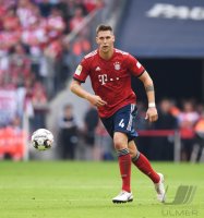 Fussball 1. Bundesliga Saison 18/19: FC Bayern Muenchen - Bayer 04 Leverkusen