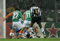 Fussball CL: Bremen - Turin, Tor durch Schulz