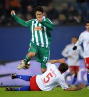 FUSSBALL, EUROPA LEAGUE GRUPPENPHASE: Hamburger SV - Rapid Wien