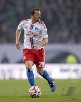 Fussball, 1. Bundesliga  Saison 2014/2015, Relegation: Hamburger SV - Karlsruher SC