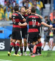 FUSSBALL WM 2014, HALBFINALE: Brasilien - Deutschland