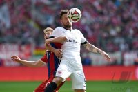 Fussball 1. Bundesliga Saison 14/15: FC Bayern Muenchen - Eintracht Frankfurt