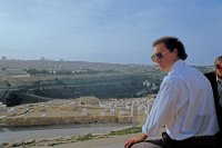 Fussball Israel - Deutschland: Beckenbauer am Oelberg