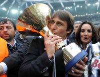 FUSSBALL SERIE A:  Trainer Antonio Conte (Juventus Turin)
