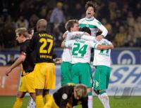 Fussball DFB Pokal  Achtelfinale 08/09   Borussia Dortmund - Werder Bremen