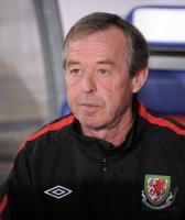 Fussball International EM 2012-Qualifikation:  Trainer Brian Flynn (Wales)