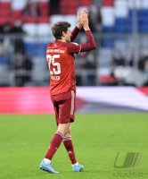 Fussball 1. Bundesliga Saison 21/22: FC Bayern Muenchen - SpVgg Greuther Fuerth