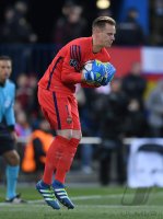 Fussball CHL 15/16 Viertelfinale: Atletico Madrid - FC Barcelona