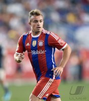 FUSSBALL 1. Bundesliga 14/15 Testspiel: Xherdan Shaqiri (FC Bayern Muenchen)