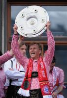 Fussball 1. Bundesliga :  JUBEL  Co Trainer Andries Jonker  (FC Bayern Muenchen)