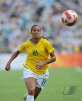 FUSSBALL  Olympia 2008   Vorrunde  Frauen   Nigeria - Brasilien