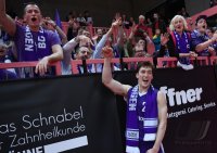 Basketball 1. Bundesliga 16/17 Hauptrunde: Walter Tigers Tuebingen - BG Goettingen