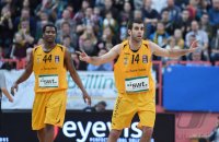 Basketball 1. Bundesliga 15/16 Hauptrunde: Walter Tigers Tuebingen - Telekom Baskets Bonn