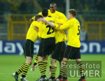 Fussball UCL: Dortmund - Moskau, Jubel n. 1:0