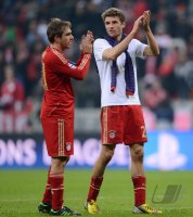 FUSSBALL INTERNATIONAL CHL ACHTELFINALE 12/13: FC Bayern Muenchen - FC Arsenal London