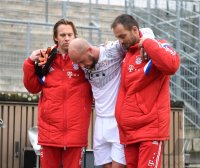 FUSSBALL 1. Bundesliga 2014/2015:  FC Bayern Muenchen - Paulaner Traumelf