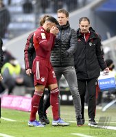 Fussball 1. Bundesliga Saison 21/22: FC Bayern Muenchen - SpVgg Greuther Fuerth