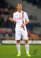 FUSSBALL SERIE A:  Zlatan Ibrahimovic (AC Mailand)