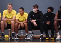 Basketball 2. Bundesliga  20/21 Testspiel: Tigers Tuebingen - Starwings Basel