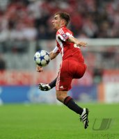 Fussball Champions League  Saison 2010/2011: Philipp Lahm (FC Bayern Muenchen)