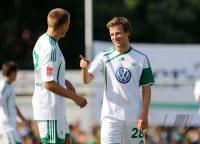 FUSSBALL, 1. BUNDESLIGA, ESSWEIN  und BAIER