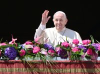 Vatikan, Rom Ostermesse 2022  Papst Franziskus I.