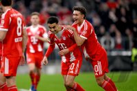 Fussball 1. Bundesliga  Saison  2025/2026  25. Spieltag FC Bayern Muenchen -  Borussia Moenchengladbach