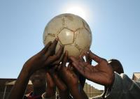 Strassenfussballer in RSA;  FIFA Confed Cup 2009