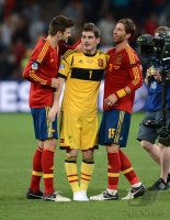 Fussball International Europameisterschaft 2012, Halbfinale: Portugal - Spanien